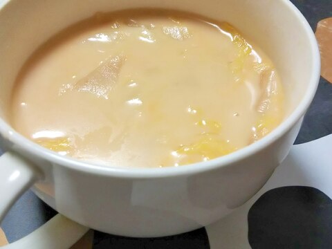 白菜のミルクスープ